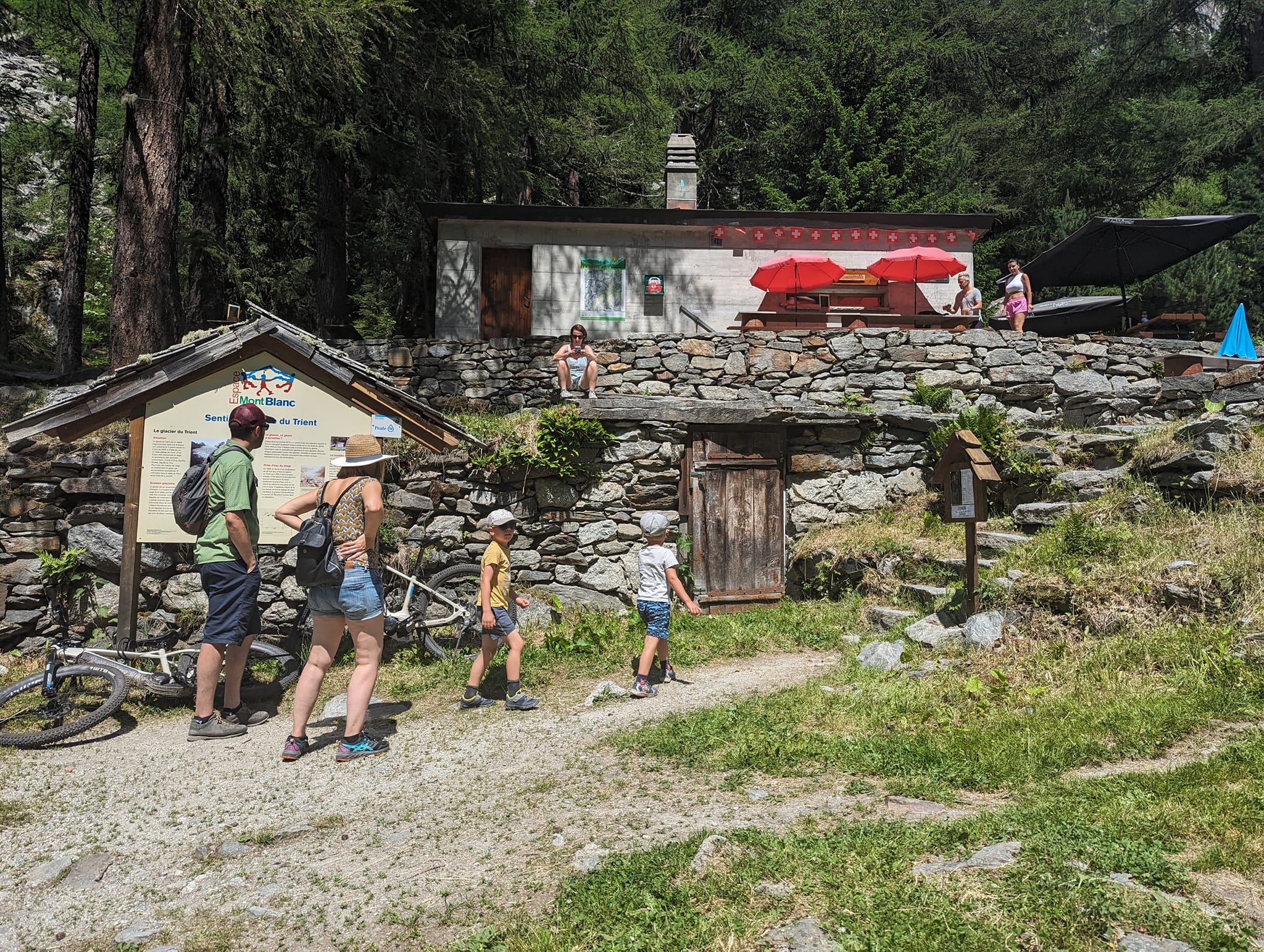 Biviette de Glacier de Trient