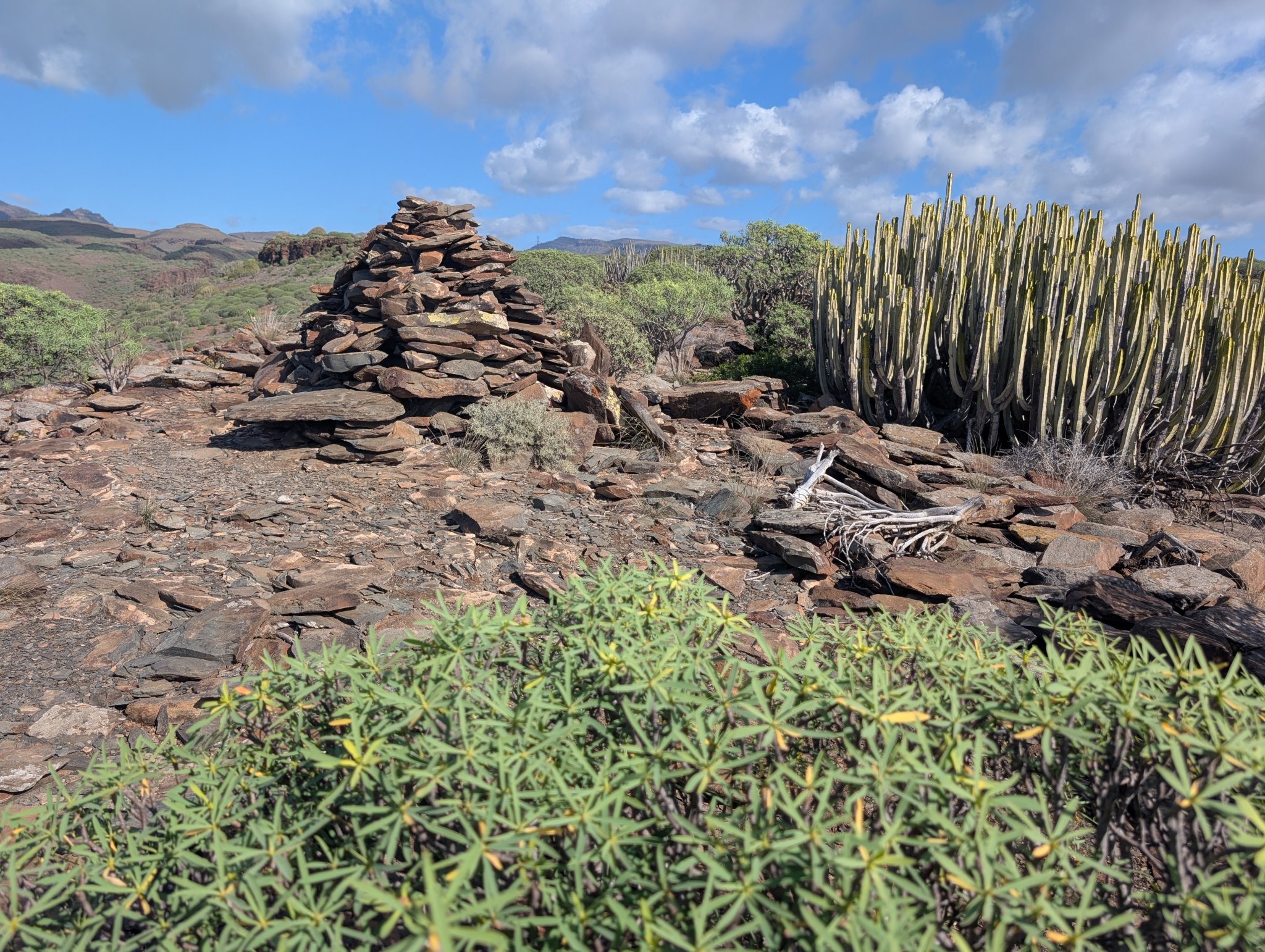 På vei over ryggen fra Eivinds plass mot neste mål, Hjermanns plass