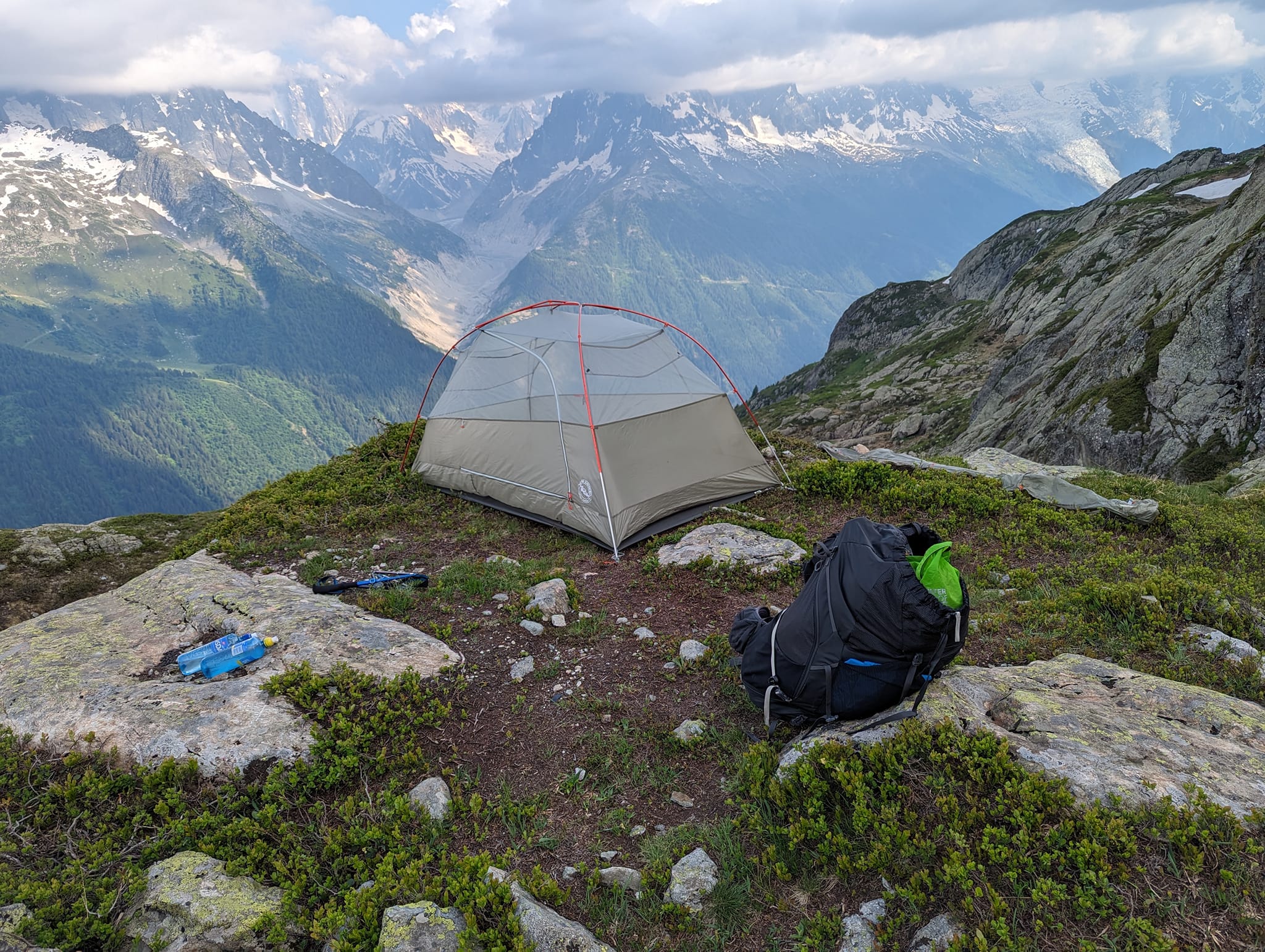 Jeg satte opp innerteltet før tida😊
