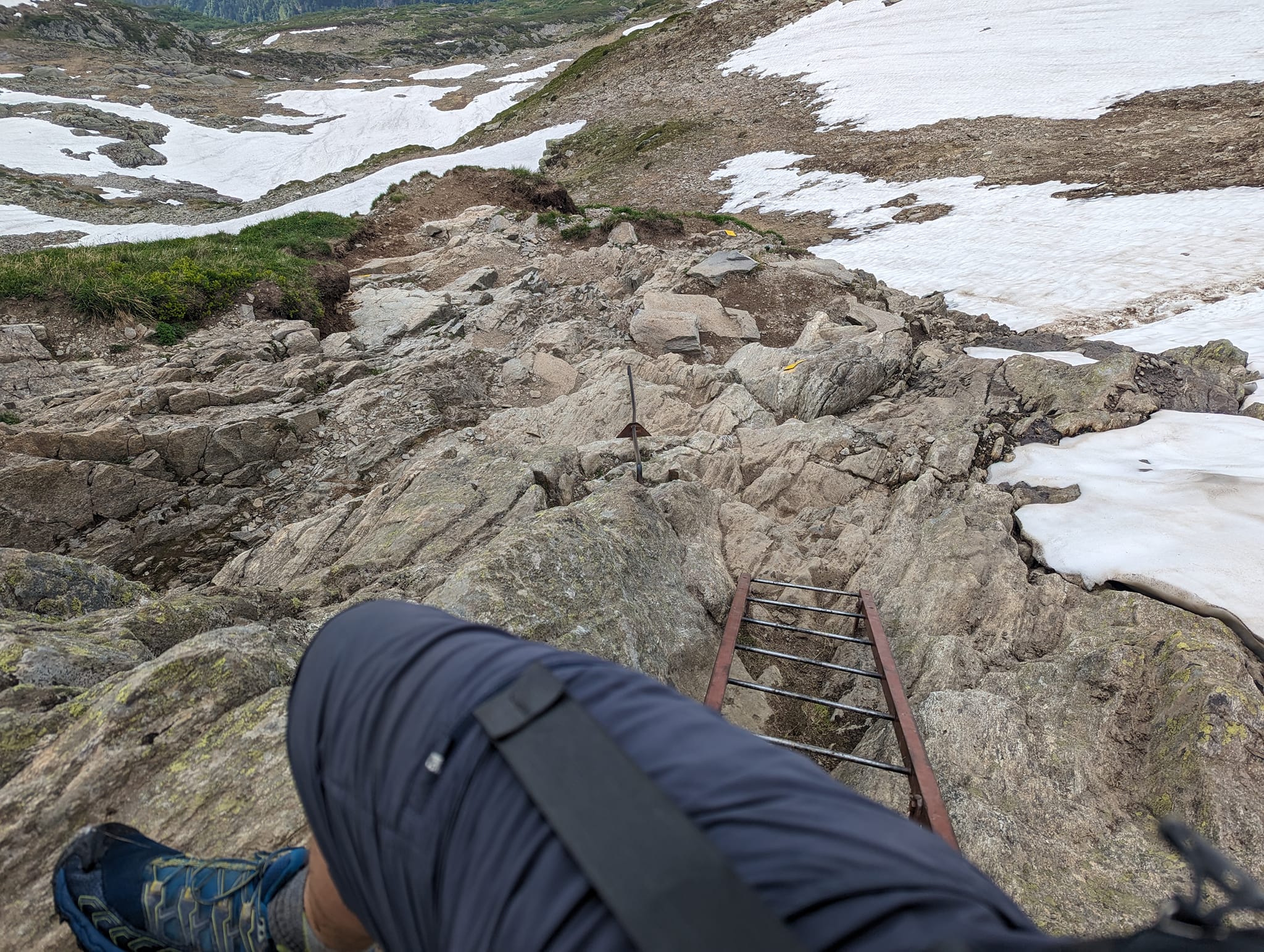 Også her er det stiger som må klatres
