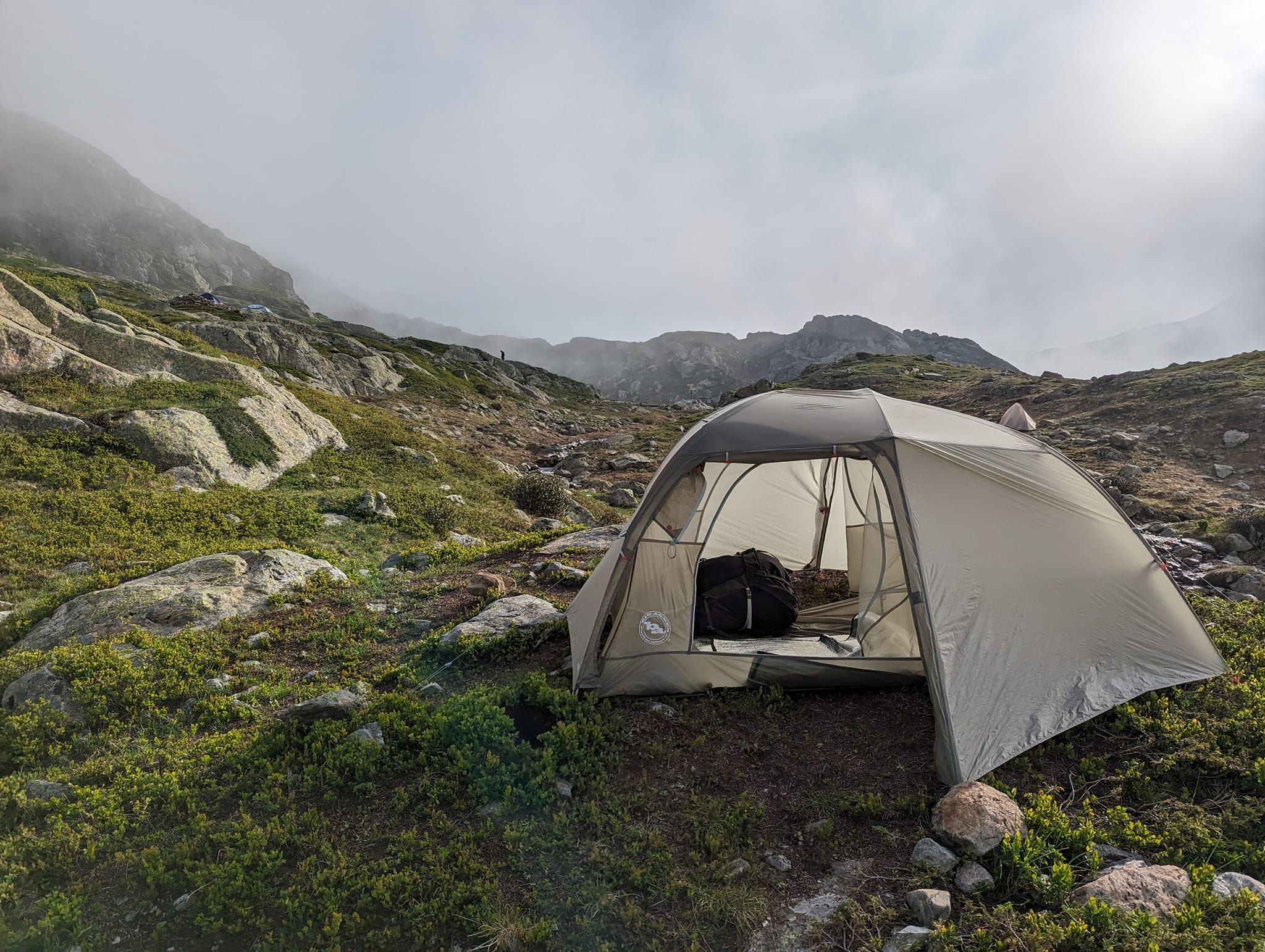 Tåkete start på dagen