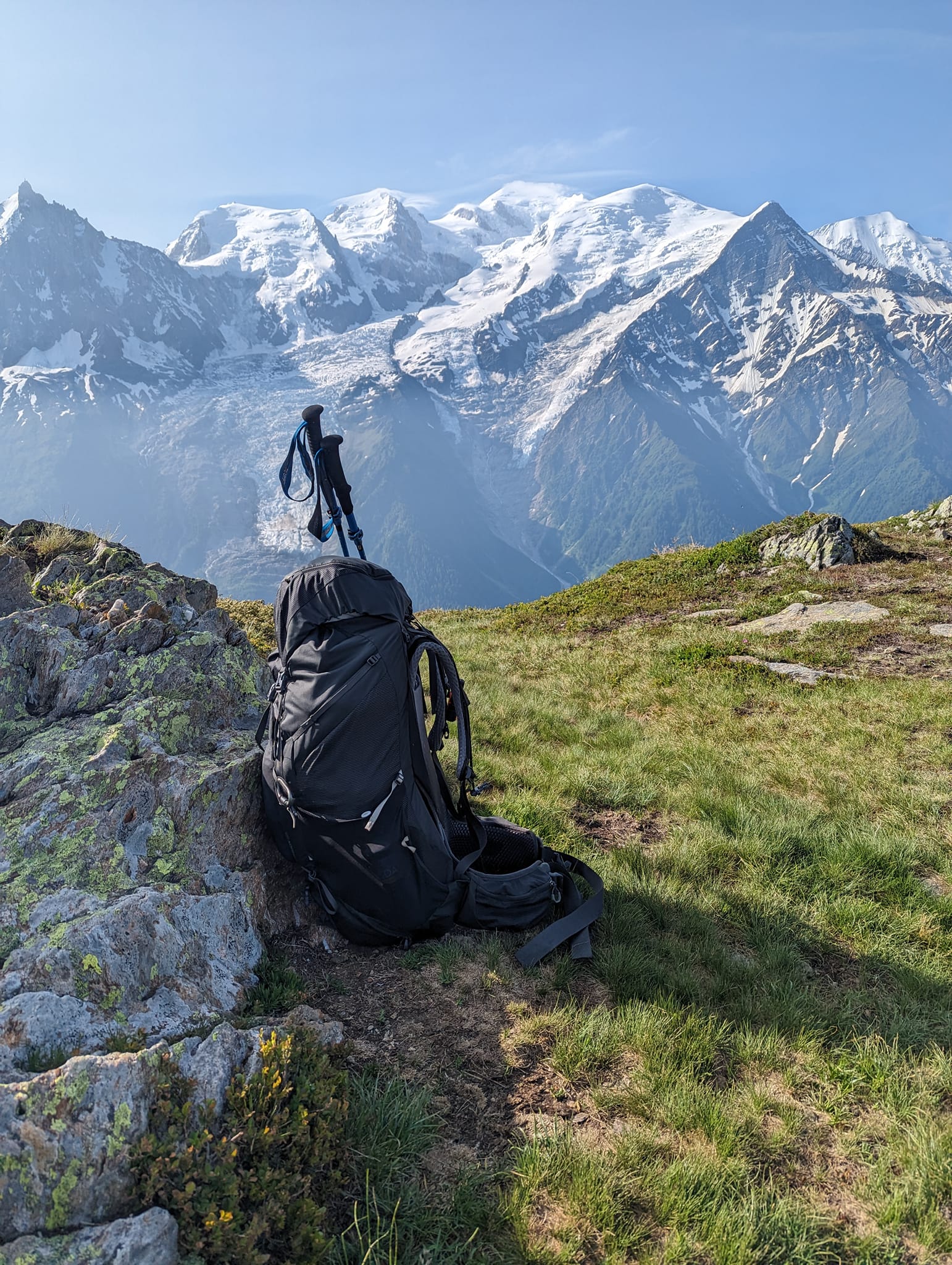 Klar for å avslutte turen.