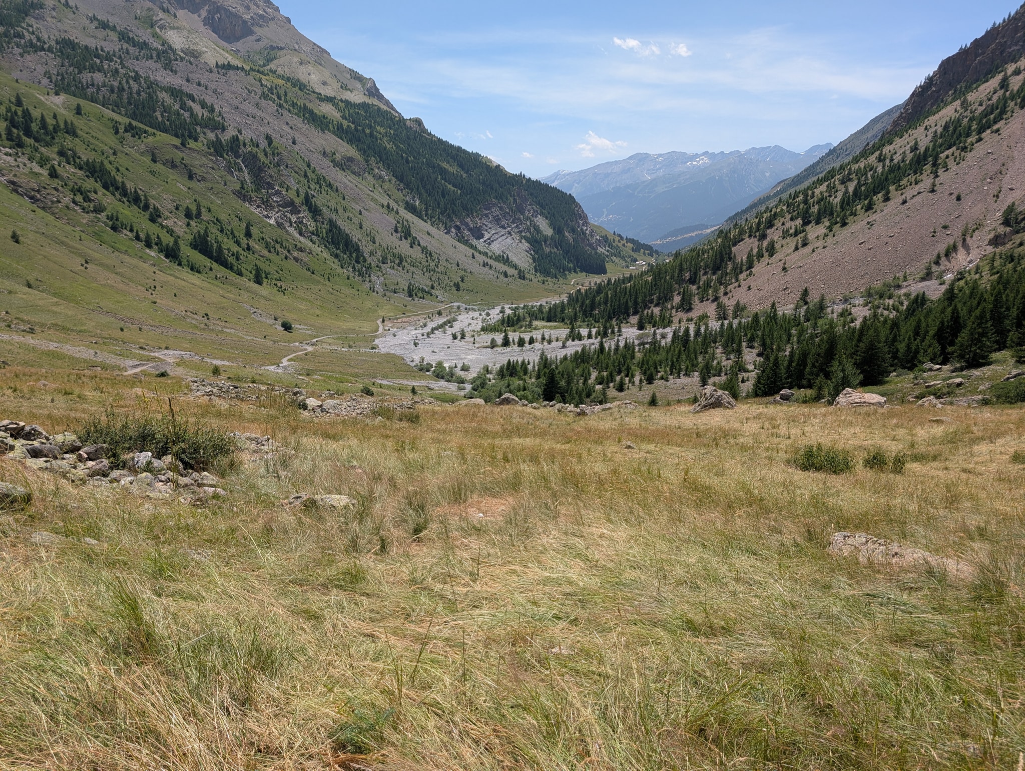 Endelig litt flatere terreng