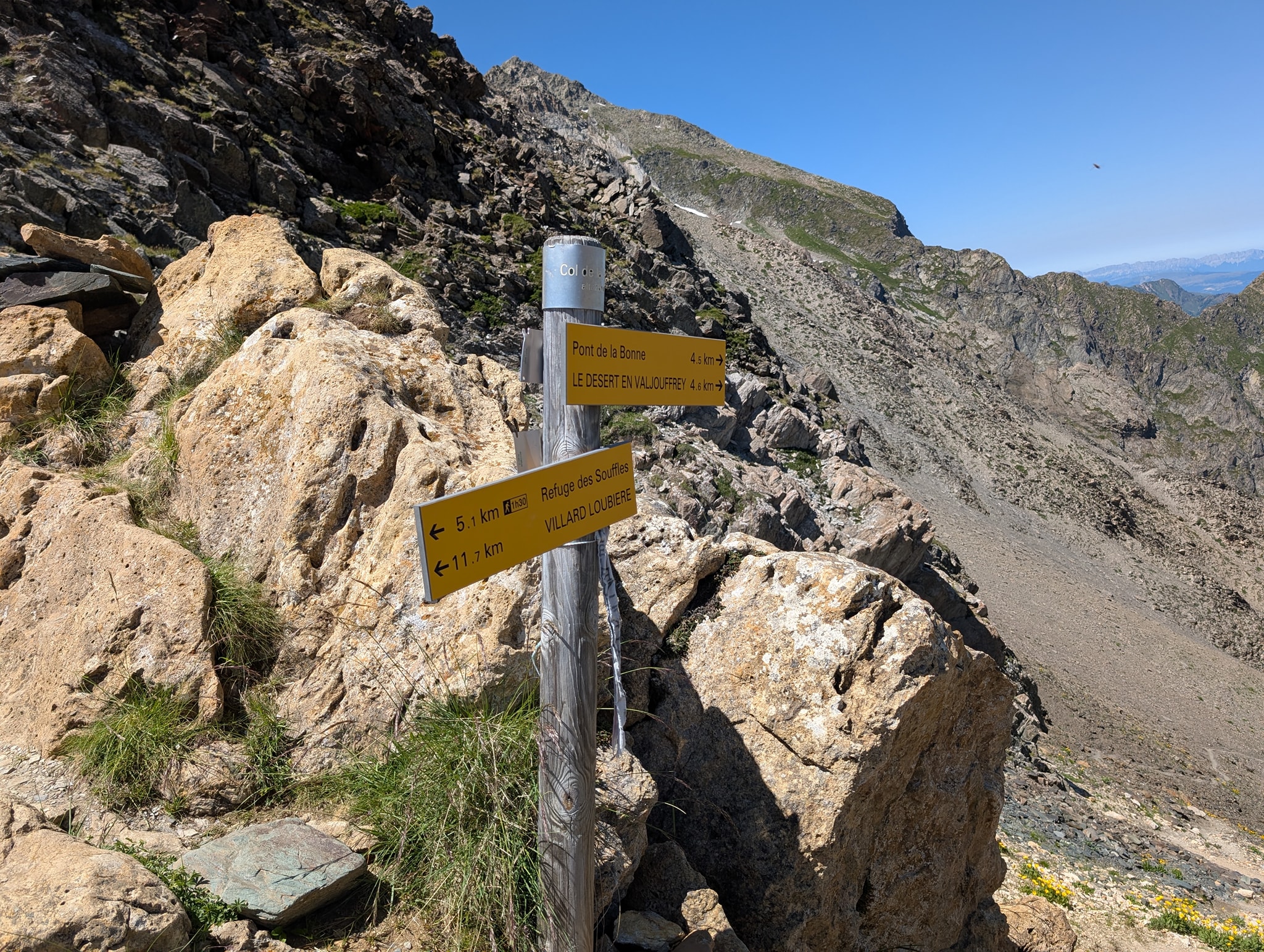 Col de la Vaurze (2508 moh)
